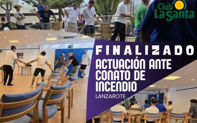 BROCHE FINAL EN EL CLUB LA SANTA